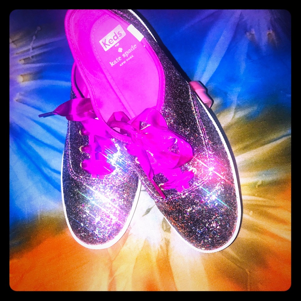 kate spade x Keds Champion Glitter Sneakers